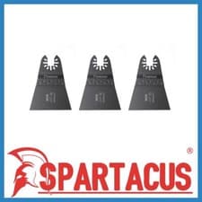 Image of 3 x Spartacus 68mm Oscillating Multi Tool Multitool Plunge Cutting Wood Blades