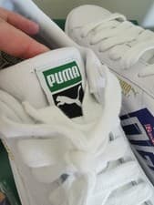 Image of BNWB Puma Basket Classic LFS White trainers in size UK 11