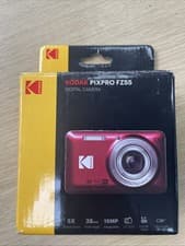 Image of Brand New Kodak PIXPRO FZ55 Compact Digital Camera Optical Zoom Lens 16MP - Blue