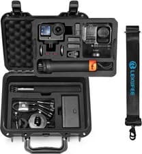 Image of Portable Waterproof Hard Case for DJI Osmo Action 6/5 Pro/4/3 Action Camera,Stan