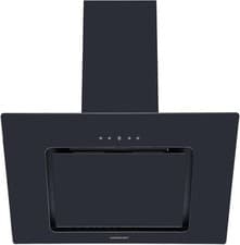 Image of Cookology Angled Cooker Hood VER705BK/A++ 70cm Chimney Extractor - Grade C