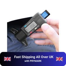 Image of DIGITAL TYRE TREAD DEPTH MEASURING GAUGE TOOL – CAR VAN TRUCK MOTORBIKE THREAD