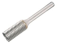 Image of Dormer Solid Carbide Bright Rotary Burr - Cylinder with Endcut 9.6 x 6mm