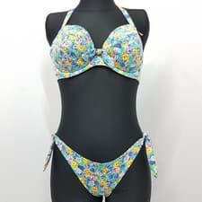 Image of Ex Boux Avenue Women's Multicoloured Flores Swimsuit Bikini (V28)