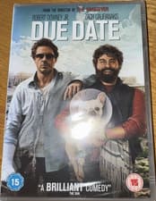 Image of Due Date DVD ***BRAND NEW & SEALED. FREE UK P&P*** ENTERTAINMENT MOVIE FILM