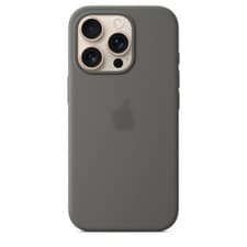 Image of SILICONE CASE WITH MAGSAFE CHARGING FOR IPHONE 16 Pro - Stone Grey