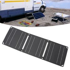 Image of Foldable Solar Panel Charger 20W Portable For Outdoor Camping Hiking