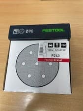 Image of Festool Sanding discs 90mm STF D90/6 P240 GR/100 - 497371
