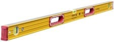Image of Stabila Type 196-2 Spirit Level 3 Vial Double Plumb 120cm / 48" / 4ft Handle