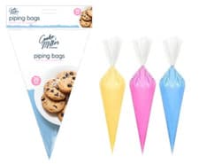 Image of 20 x Large Disposable ICING PIPING BAGS Food Decorating Cupcake Baking UK