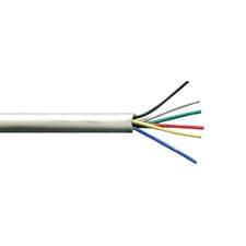 Image of Alarm Cable 4/6/8 Core White 100M BS4737 Security Burglar Wire Roll