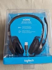 Image of Logitech H390 Black Headband USB Headset