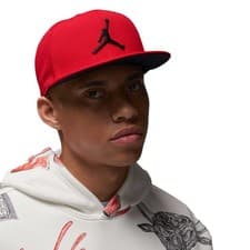 Image of Nike Air Jordan Pro Jumpman Snapback red Hat Black Peek rare One Size,DEAL CHEAP