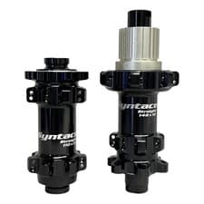Image of Syntace Straight Hubset 28h Boost 110×15 148×12 MicroSpline 12sp Black