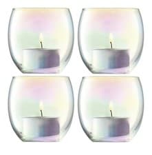 Image of LSA International Pearl Tealight Holder | Set of 4