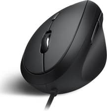 Image of perixx PERIMICE-519 Wired Ergonomic Vertical Optical Mouse, Portable Mini Size