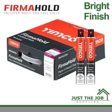 Image of Collated Nails 1st Fix Firmahold BRIGHT 50,63,75 & 90mm Paslode,Quickload