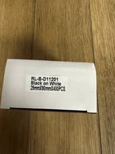 Image of Brother Compatible Labels RL-B-D11201 Black on White 29mm x 90mm X 400 PCS