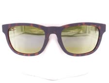 Image of Maui Jim KAPII Dark Matte Havana Green Sunglasses HT617-10A / MJ0617S-003 54