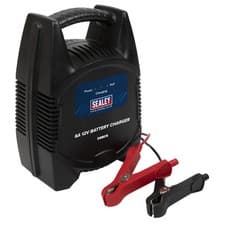Image of Sealey 12V Battery Charger 6A 230V DSBC6