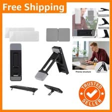 Image of Mini Laptop Stand Set: 3 Tilt Angles & Foldable Design for Ultimate Convenience