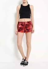 Image of Adidas Womens M10 Graphic Shorts 2" - Size S - Summer Gym - New