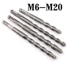 Image of SDS Plus Hammer Drill Bit M6-M20 Carbide Tip Masonry Concrete Cement Drill Bits