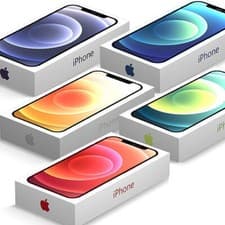 Image of Apple iPhone 12 5G 64GB 128GB Mobile unlocked 1 YEAR WARRANTY NEW re- SEALED