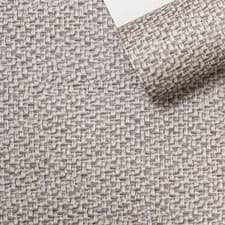 Image of Plain Brown Smooth Wallpaper Linen Weave Effect Paste The Paper HeavyWeight