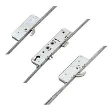 Image of Avantis Latch Deadbolt 2 Hooks Double Spindle Multipoint Door Lock 45mm Backset