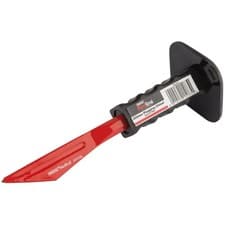 Image of Draper Redline Plugging Chisel 250mm Octagonal shank hand protection grip 15083