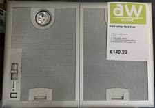 Image of Bosch Series 4 DHL555BLGB Canopy Hood, 53cm - Silver - Free Local Delivery