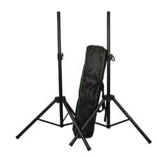Image of Stagecore High Quality PA Speaker Tripod Stands kit with Bag Stand DJ Disco Pro