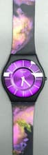 Image of Swatch Paradise Bloom SS08B106 purple watch new & boxed