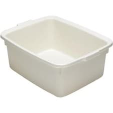 Image of Addis 12L Five Star Rectangular Washing Up Bowl in Soft Linen | 42 x 33 x 16cm