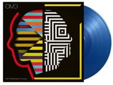 Image of Orchestral Manoeuvres in the Dark OMD The Punishment of Luxury 1LP Blue Vinyl