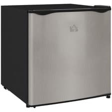 Image of HOMCOM 35L Tabletop Freezer with Adjustable Temperature Wire Shelf Silver