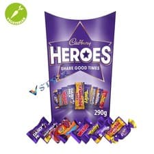 Image of Cadbury Heroes Chocolate Carton Assorted Chocolate & Toffees Box 290g