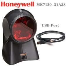 Image of Honeywell Orbit 7120 Omnidirectional USB Laser Barcode Scanner (MK7120-31A38)