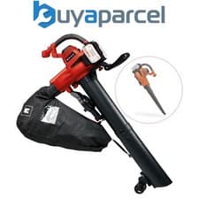 Image of Einhell Twin 18v / 36v Cordless Leaf Blower + Vacuum PXC Power X-Change 45L Bag