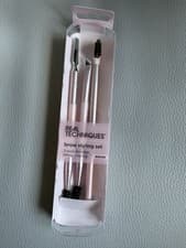 Image of Real Techniques Brow Styling Set 3 Tools For Brow Lifting And Styling Boxed New