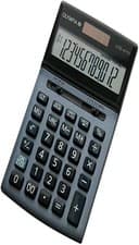 Image of Olympia 4112 Calculator with LCD Display Blue