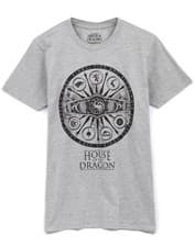 Image of Game of Thrones Grey Symbols Short Sleeved T-Shirt Mens