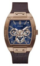 Image of Guess GW0202G2 Men Phoenix Brown Leather Watch