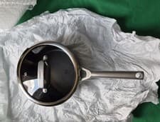 Image of Ninja ZEROSTICK Stainless Steel Cookware 20cm Saucepan C60220UK