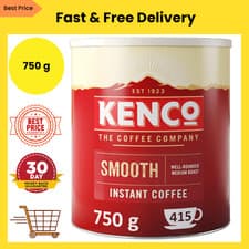 Image of Kenco Smooth Medium Roast Instant Coffee 1 x 750g Tin 415 Cups