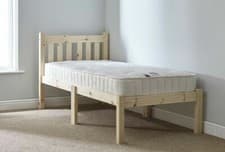 Image of Shorty 2ft 6 Small Single HEAVY DUTY Solid Pine Childs Bed Frame (EB30)