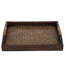 Image of Multi Purpose Serving Tray Plate For Tea Set Fruits Candies Food Home Hotel AM
