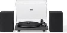 Image of CROSLEY: C62 SHELF SYSTEM (BLACK) - Turntable