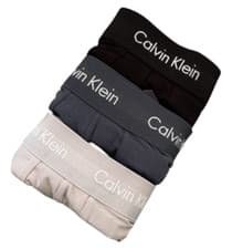 Image of Calvin Klein Men's Cotton Stretch U2664 G-QRH Low Rise Trunk 3PK_Underwear